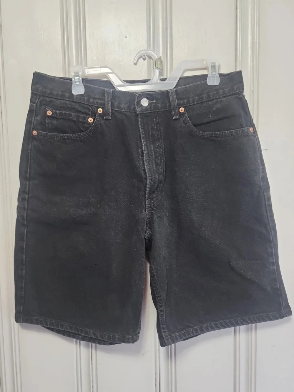 Levi's 550 Vintage 90s Black Men's Denim Shorts